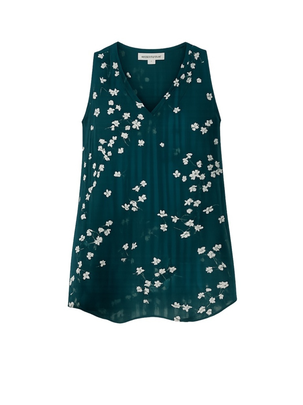 Women's Banana Republic Sleeveless Top Size M Green Floral
110